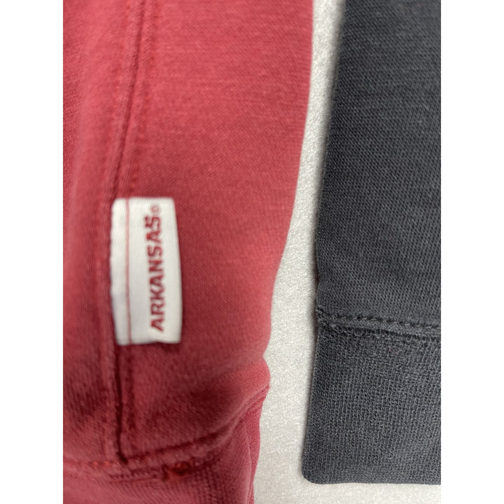 Men's Nike Arkansas Razorbacks Color Block Hoodie Size Large