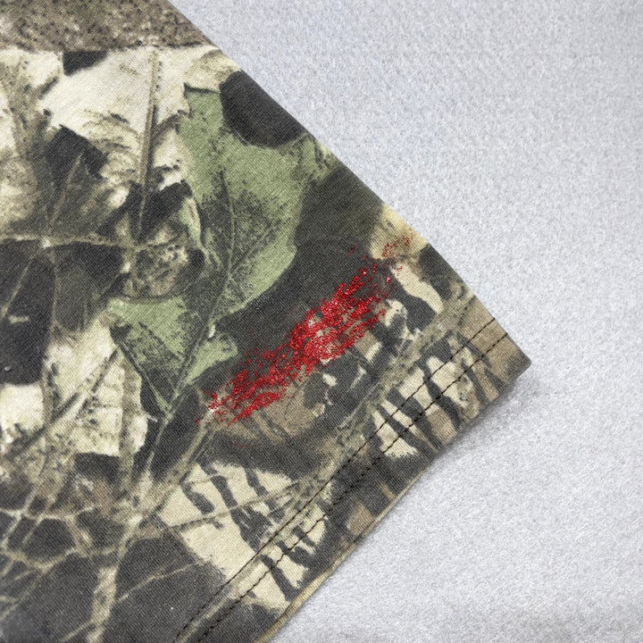 Vintage Mossy Oak Break Up Camo Shirt Size Large