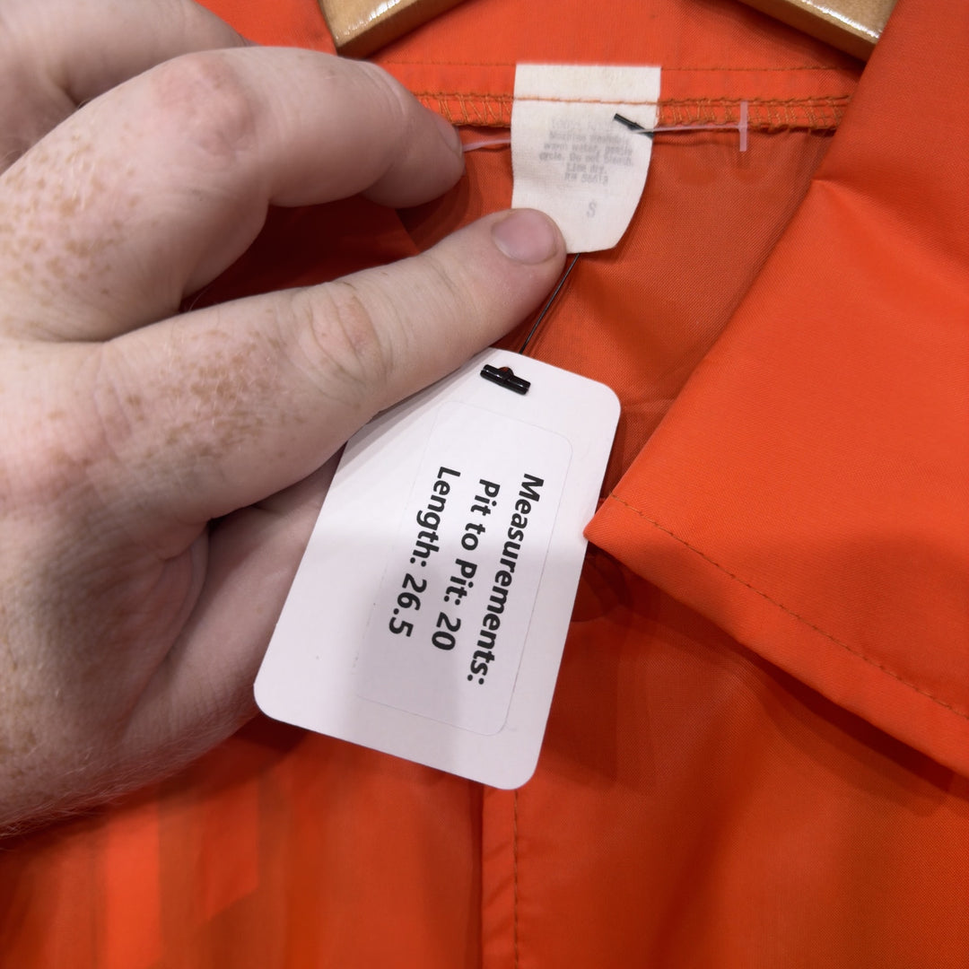 1982 Miami Dolphins Vintage Windbreaker Jacket Small 80s