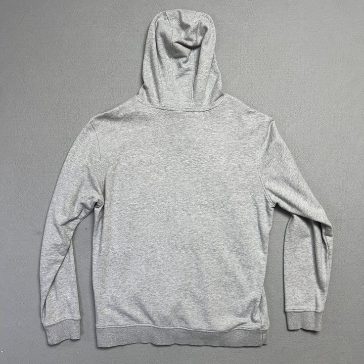 Oakley Grey Full Zip Hoodie Patch Logo Men's Size Medium