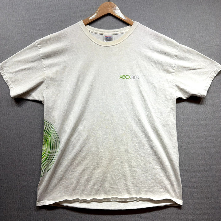 Vintage Xbox 360 Rings Video Game Promo T Shirt Size XL