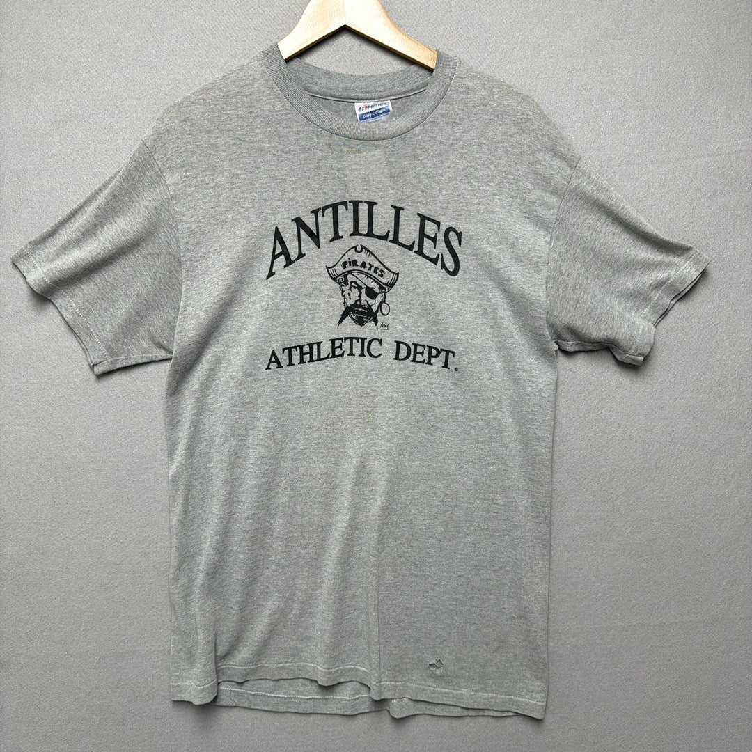 Vintage Antilles Pirates Athletic Dept Shirt Size Large