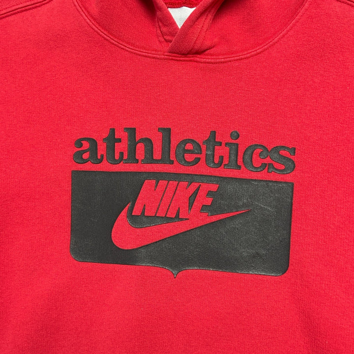 Nike Sportswear Red Hoodie Boy's Size L (14-16) (Adult M) Red Sweatshirt