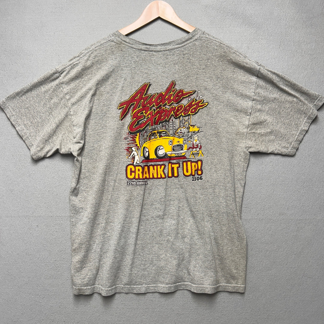 Vintage Audio Express Car T Shirt Size Xl