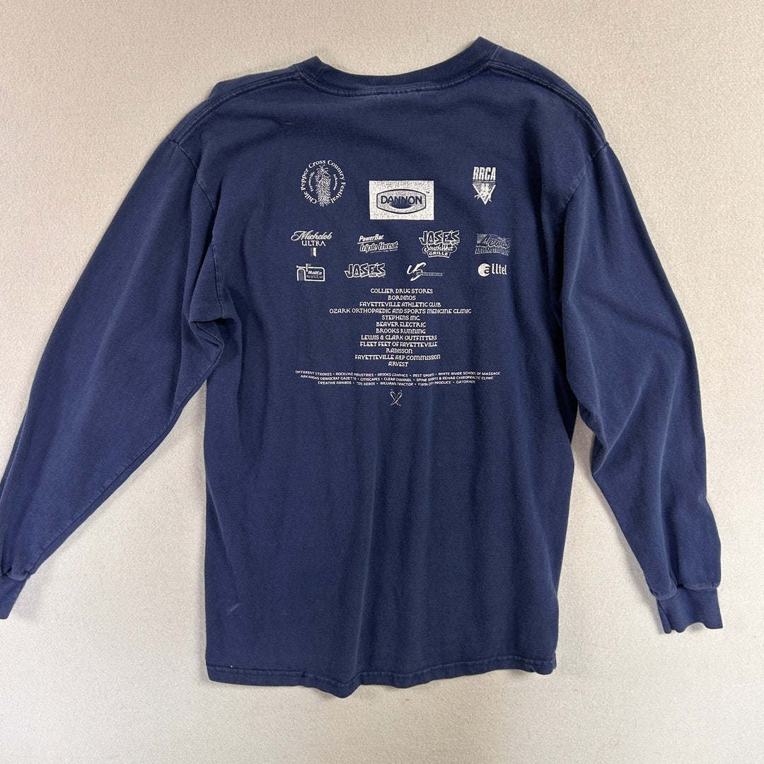 Vintage Chile Pepper Cross Country Long Sleeve T Shirt Size Medium