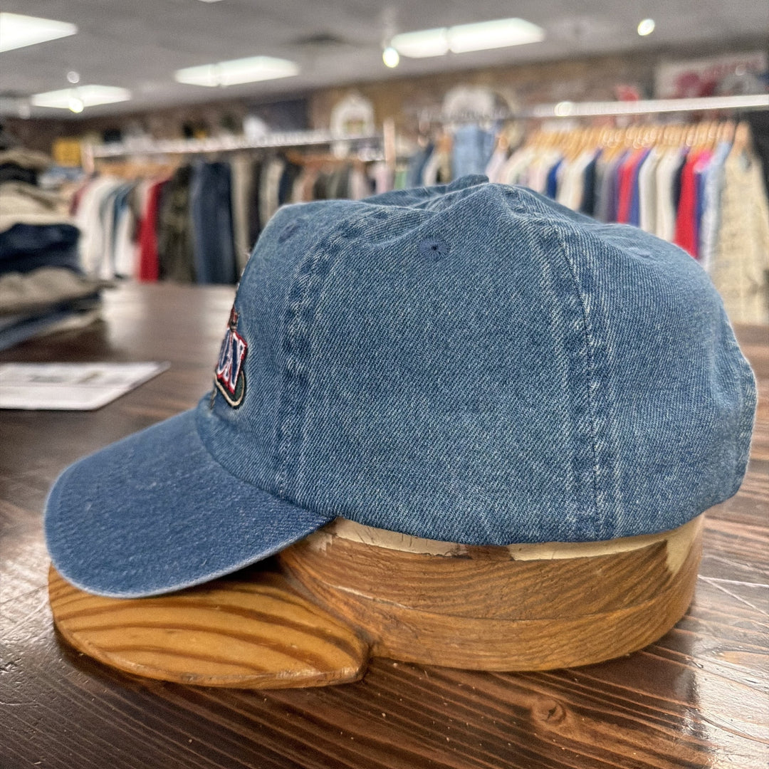 Vintage 90s Branson Denim Strap back Hat