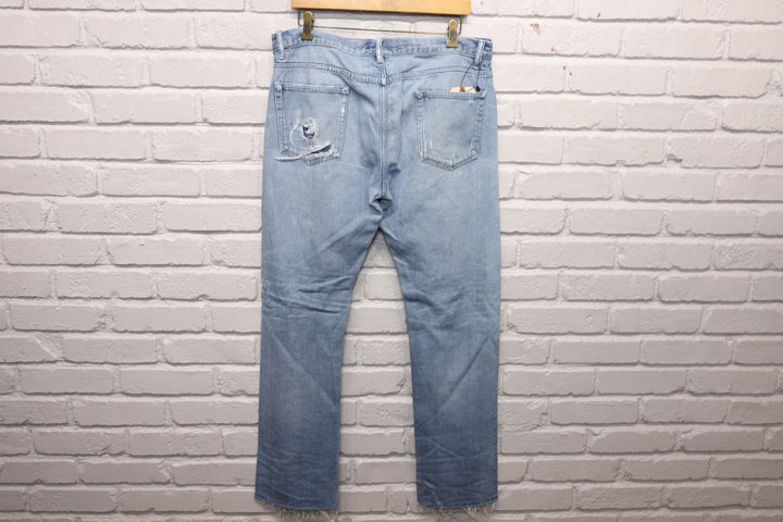 john elliott and co selvedge denim jeans size 36/32