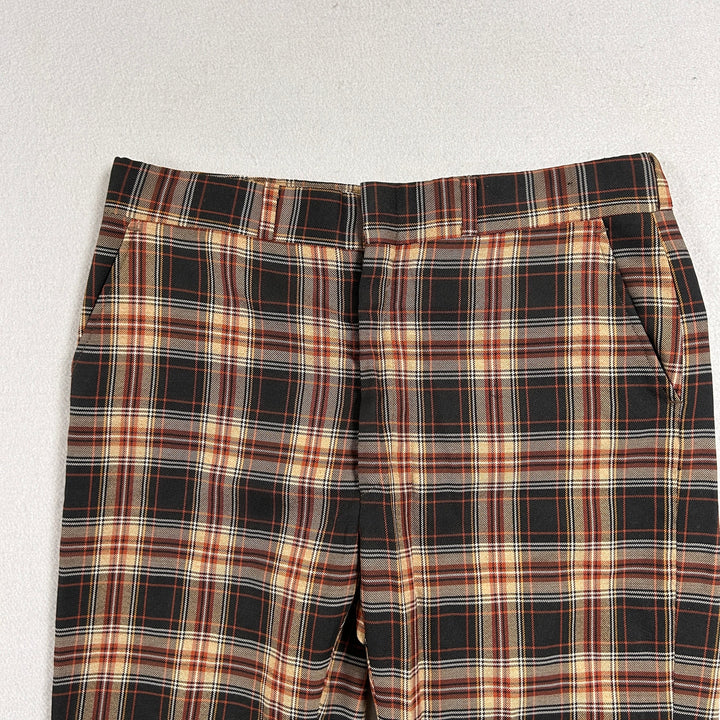 Vintage Haggar imperial Plaid Trouser Pants Size 38