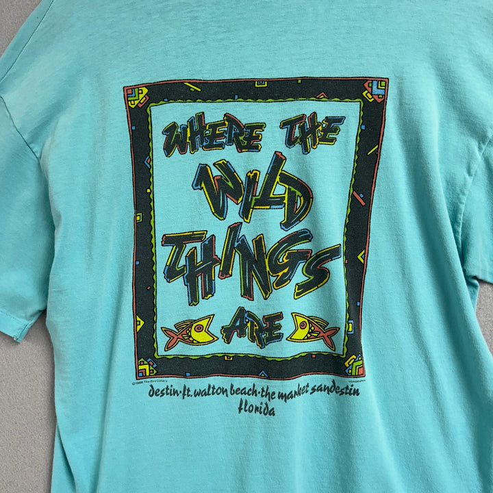 90's The Zoo Gallery Ft Walton Destin Beach Shirt Size Large