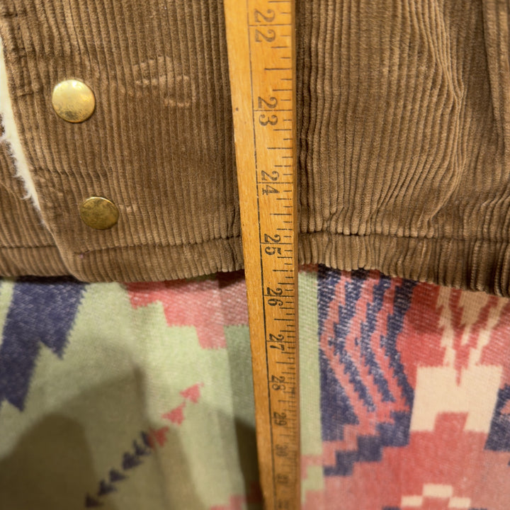 Cresco Vintage Corduroy Sherpa Jacket Small 70s