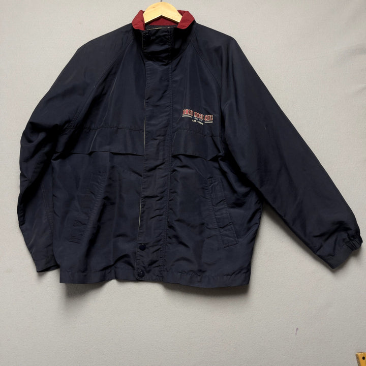 Vintage Hard Rock Cafe Las Vegas Men's Windbreaker Jacket Medium