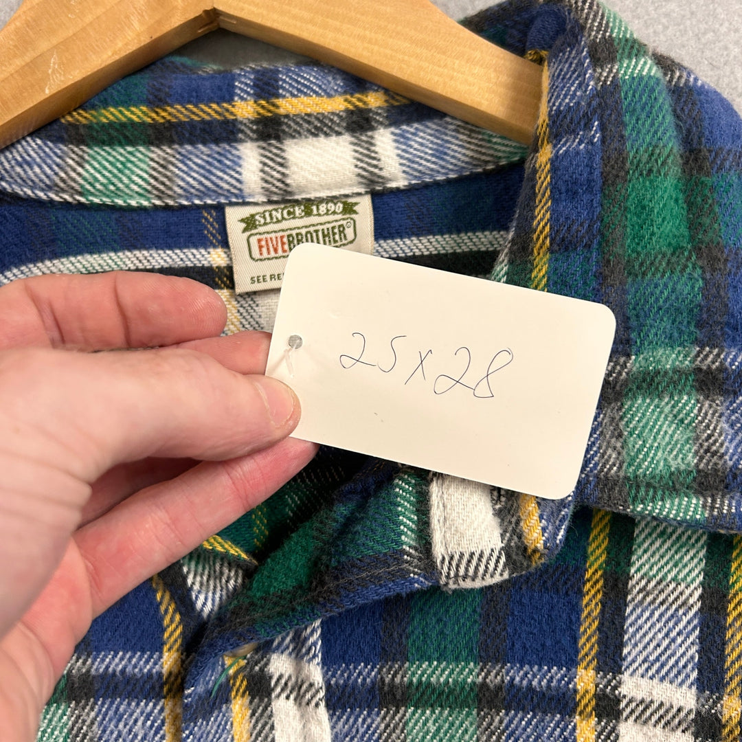 Vintage Fivebrother Flannel Shirt Size XL