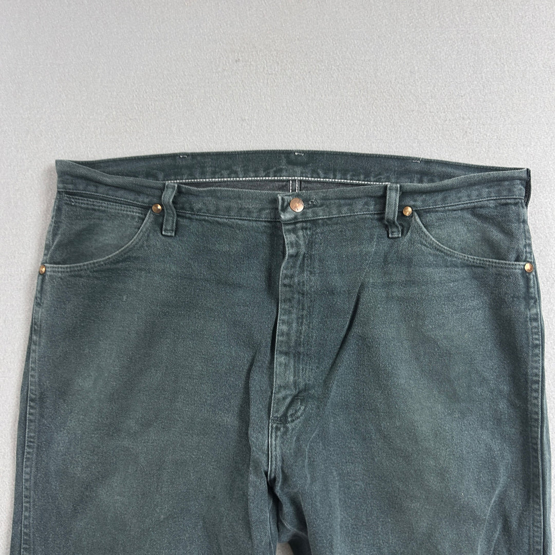 Vintage  Wrangler Green Made in USA Jeans Size 42