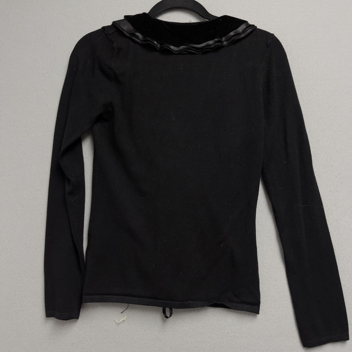 Vintage Black Y2K style Women's Sweatshirt Size Medium