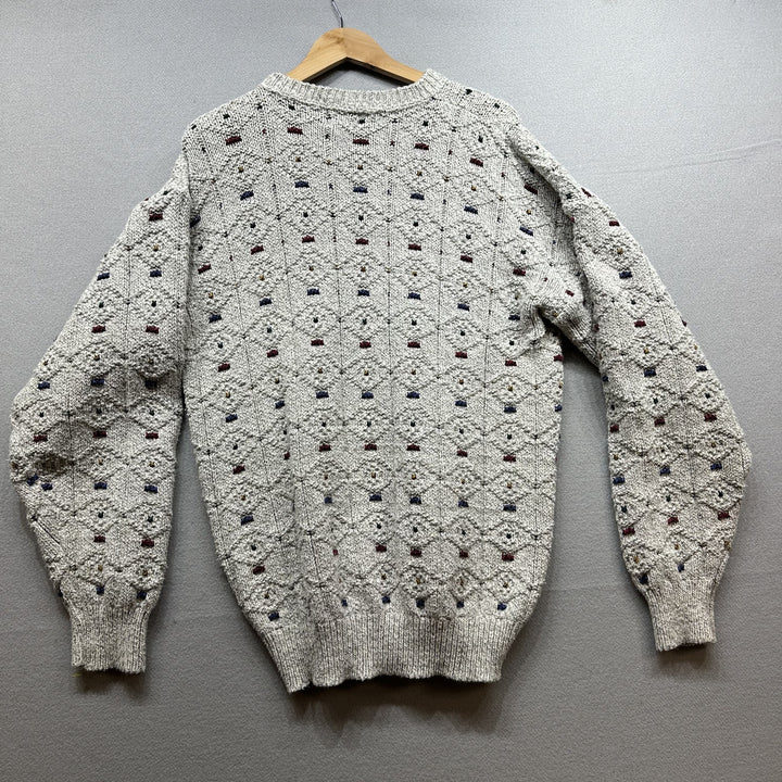 Vintage Cambridge Classics Diamond Pattern Sweater Size Medium