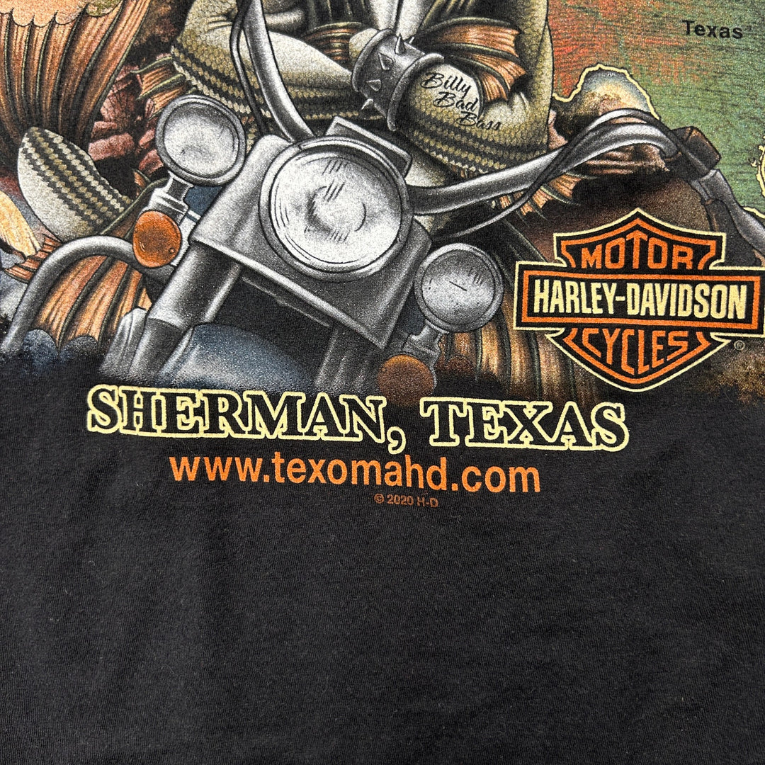 Harley Davidson Sherman Texas T shirt size Large