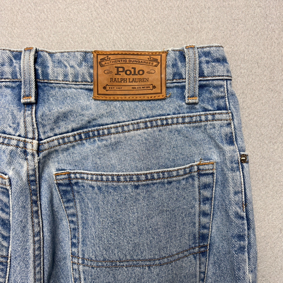 Vintage Polo Ralph Lauren Light Wash Jeans size 28x32