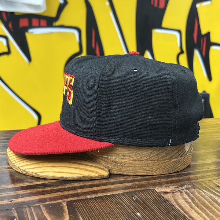 Kansas City Chiefs 19 Vintage Joe Montana Snapback Hat 90s