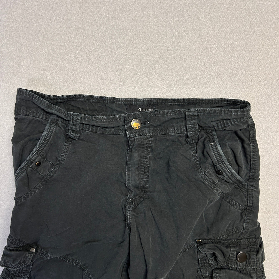Fried Denim Cargo Shorts Size 32
