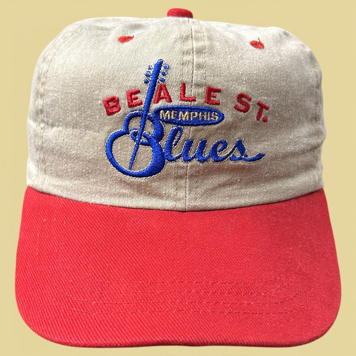 Vintage Beale St Blues 2000s Snapback Hat