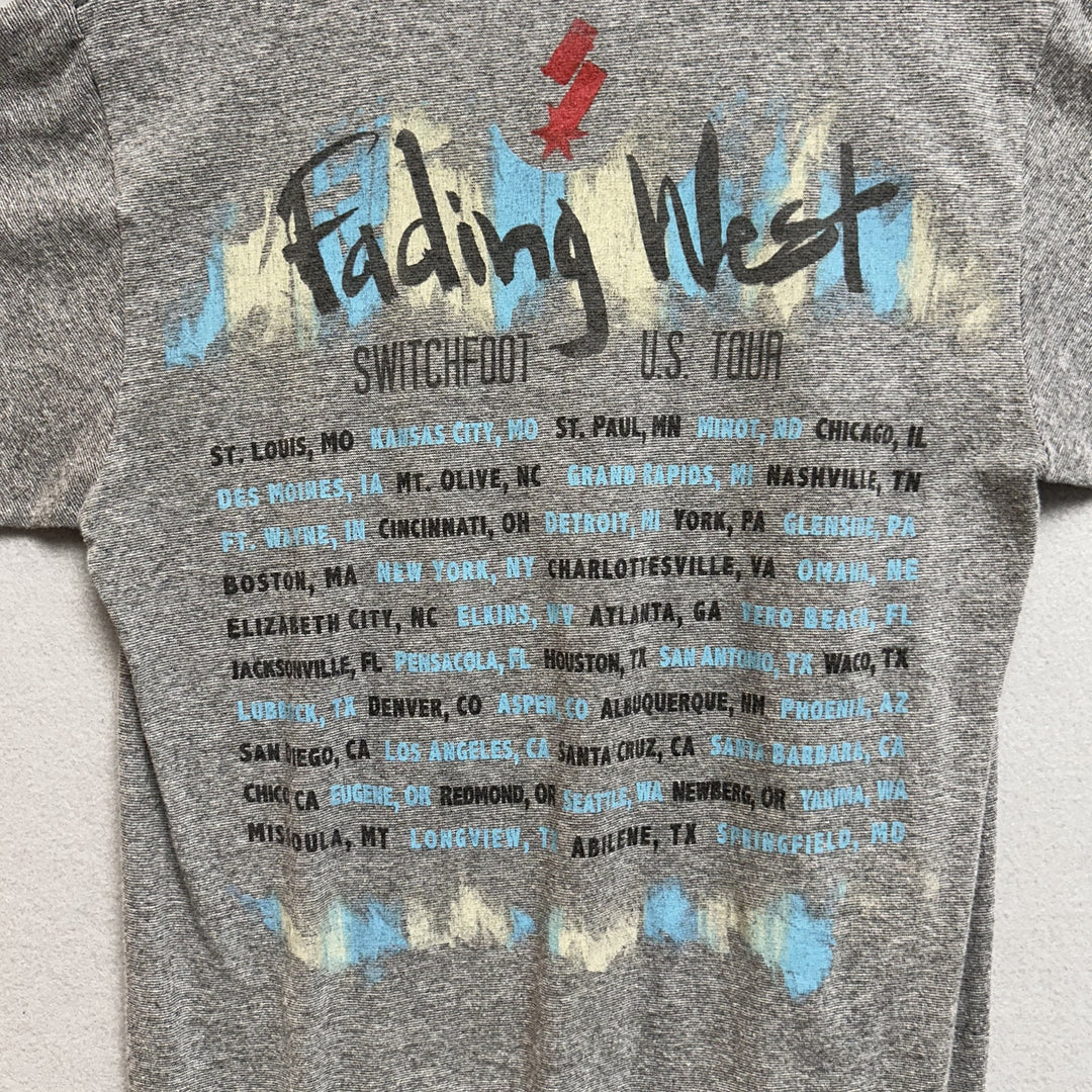 Switchfoot Fading West Tour T Shirt Size Small