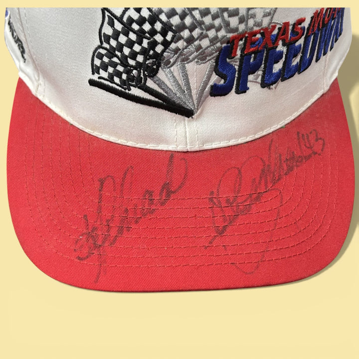 Vintage Texas Motor Speedway  90s Autographed Snapback Hat