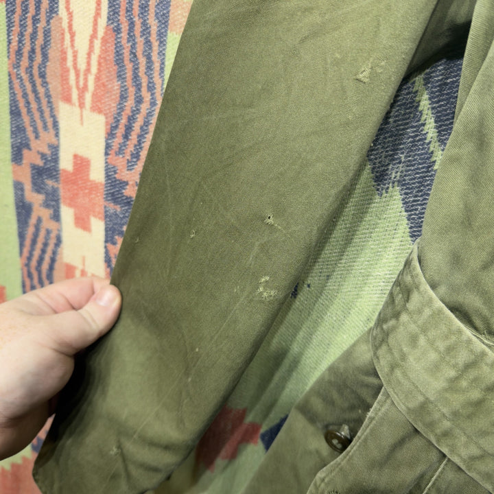 US Military Vintage Overcoat  Jacket Medium 50s