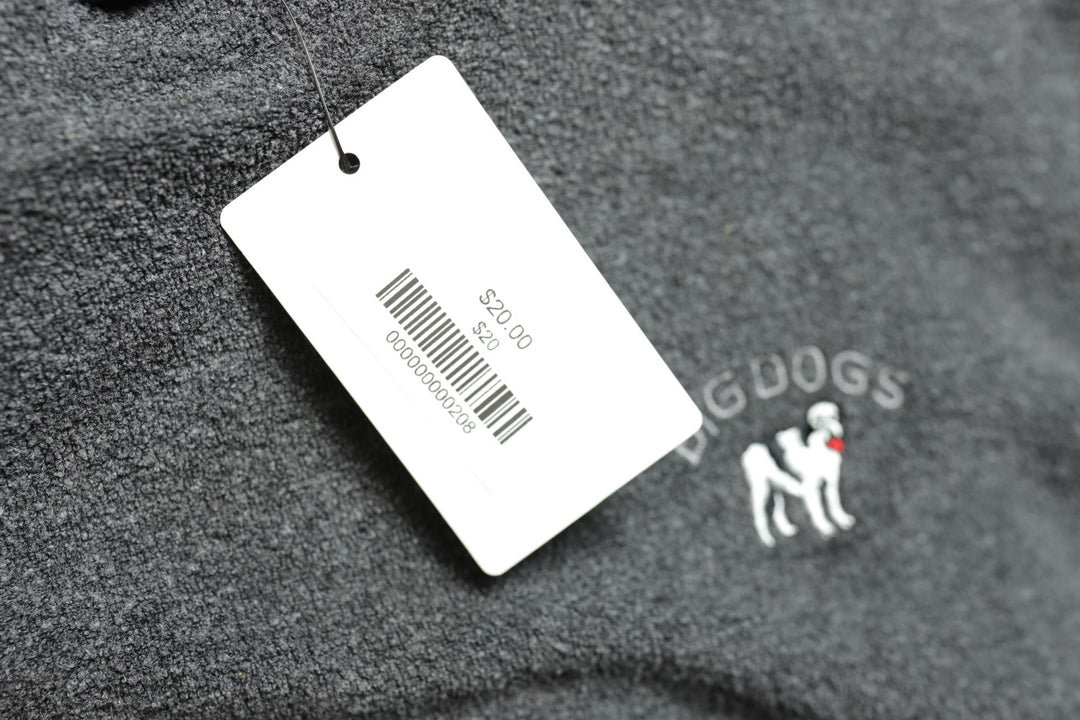 Big Dogs Vintage Embroidered Fleece Sweatshirt 90s Medium