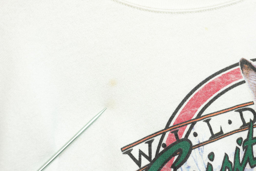 Oklahoma Wolf Vintage Sweatshirt XXL 90s