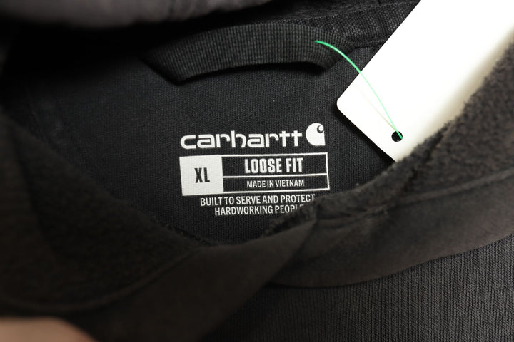 Carhartt Faded Black Hoodie Size XL