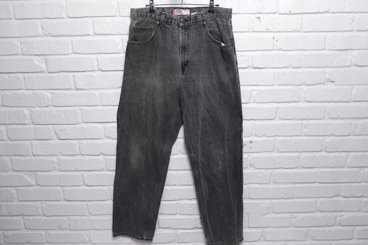 Old Navy Vintage Faded Black Jeans 90s 33/31