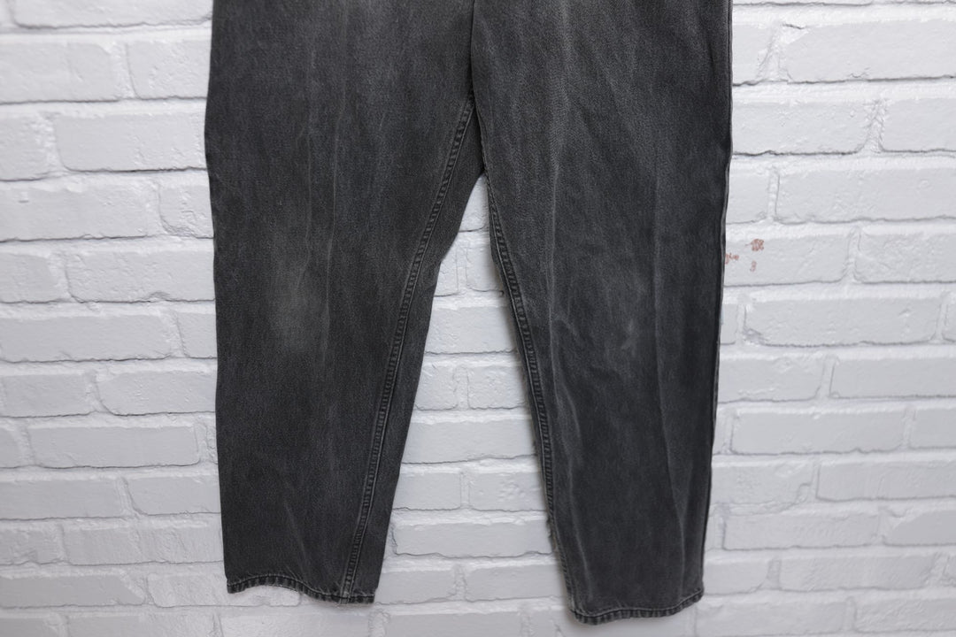 Old Navy Vintage Faded Black Jeans 90s 33/31