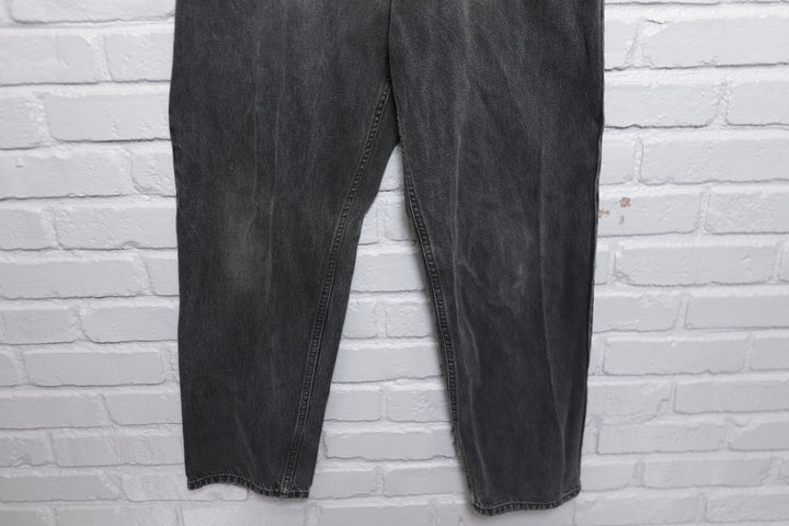 Old Navy Vintage Faded Black Jeans 90s 33/31