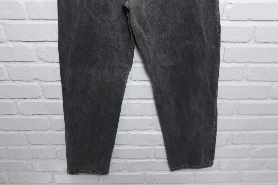 Old Navy Vintage Faded Black Jeans 90s 33/31