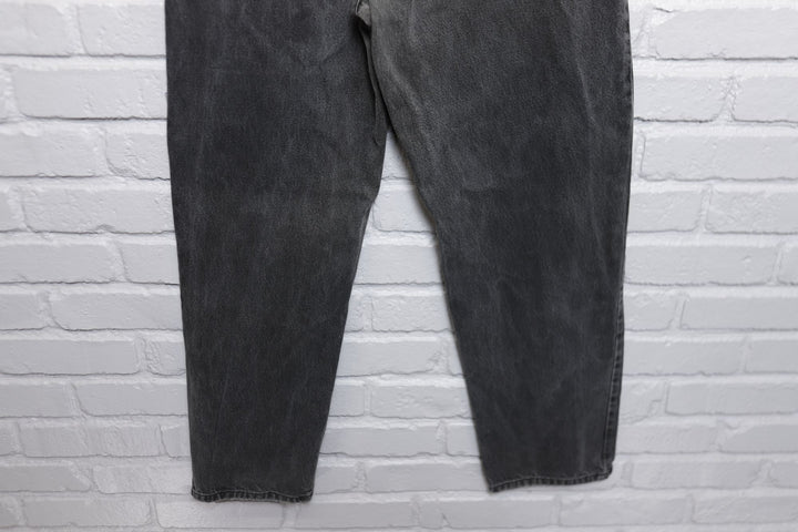 Old Navy Vintage Faded Black Jeans 90s 33/31