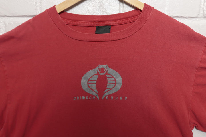 90s Vintage GI Joe Crimson Guard T Shirt Size XXL