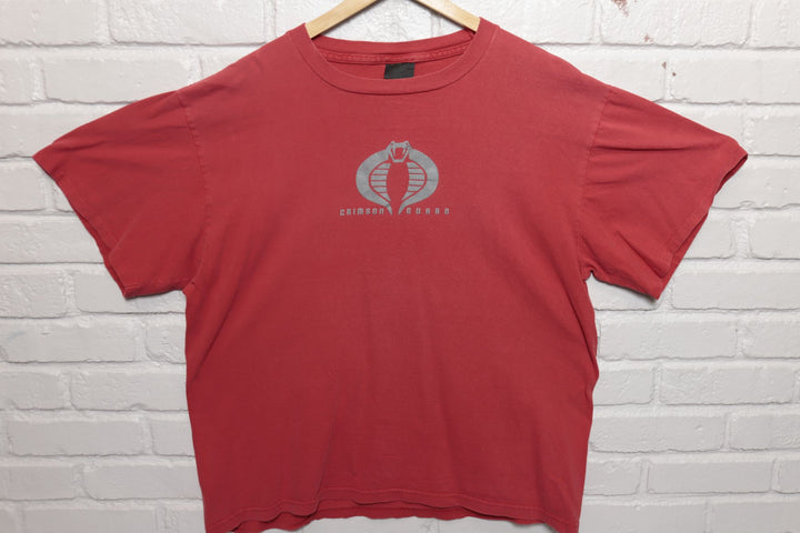 90s Vintage GI Joe Crimson Guard T Shirt Size XXL