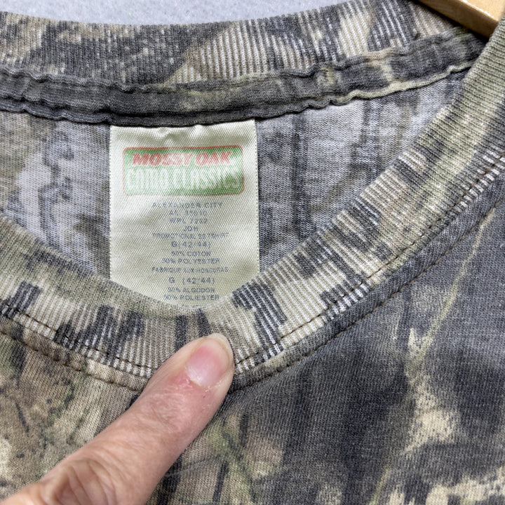 Vintage Mossy Oak Break Up Camo Shirt Size Large