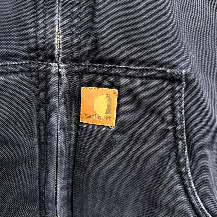 Vintage Kids Carhartt Active Jacket Black Size Medium