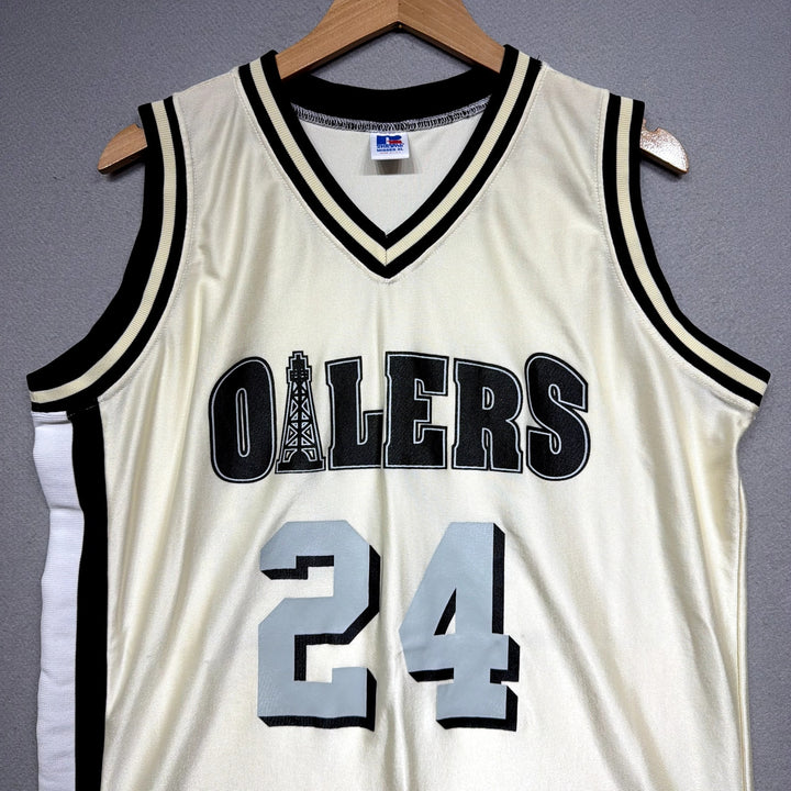 Vintage Russell Athletic Oilers Basketball Jersey size XL