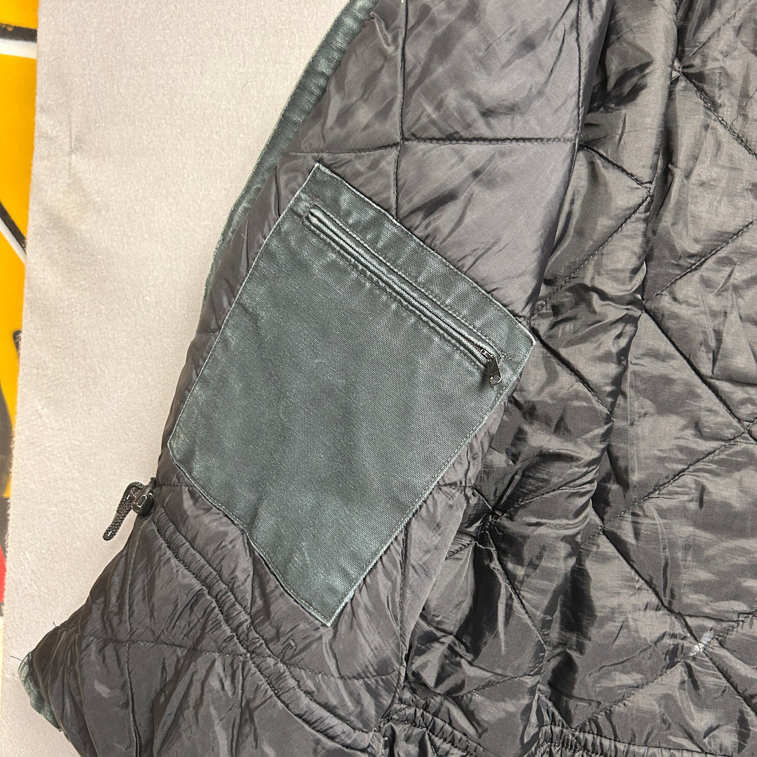 Vintage Carhartt C03 BLK Full Zip Work Wear Jacket Distressed 48