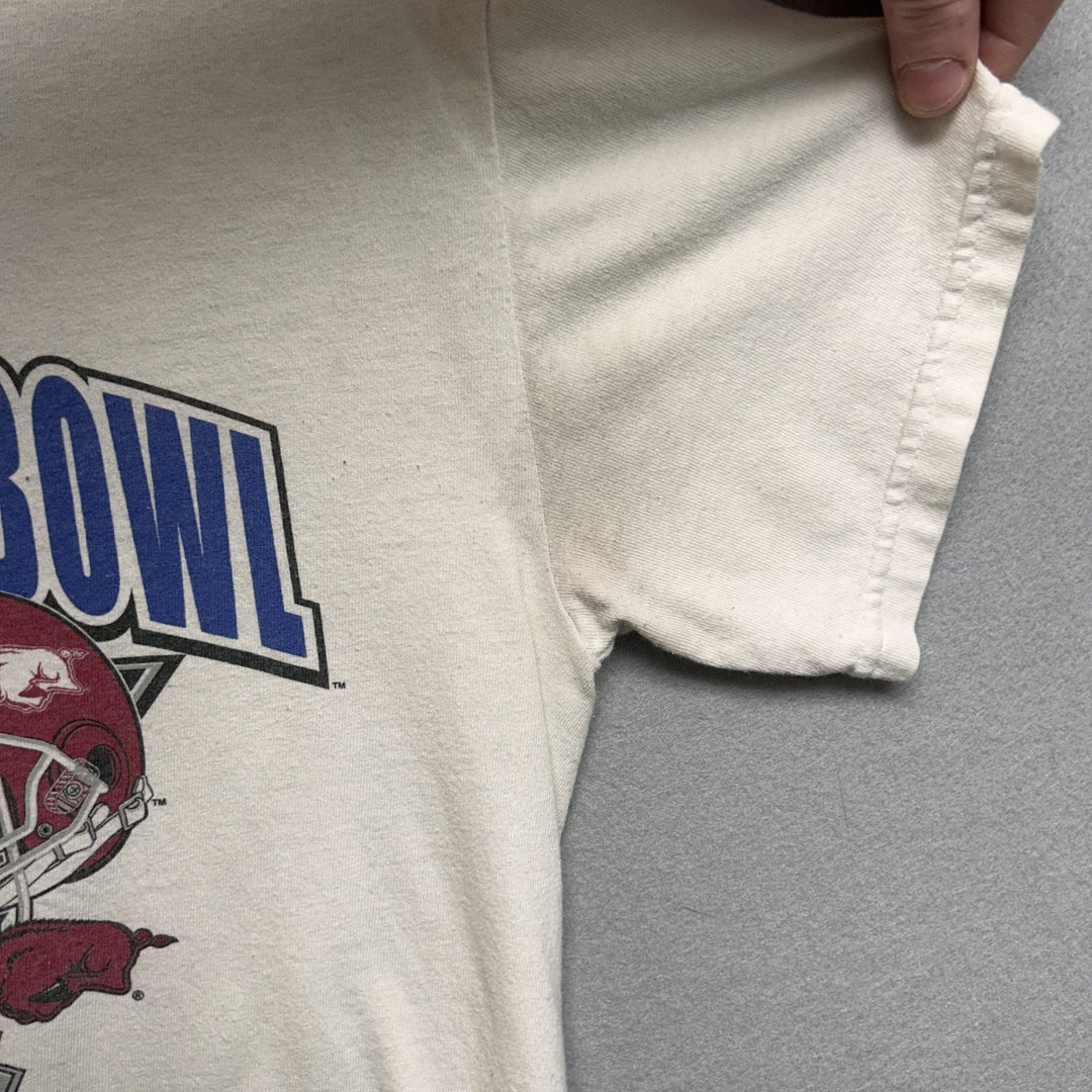 Vintage 2012 NCAA Cotton Bowl Arkansas Vs Kansas State Shirt Size Small