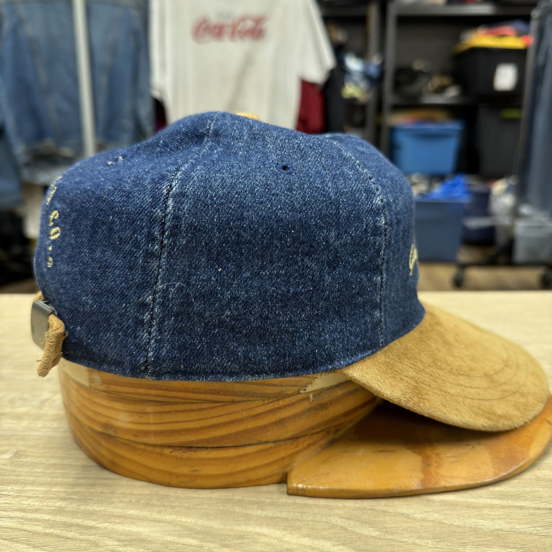 Vintage 90s Levi's Denim Strap Back Hat