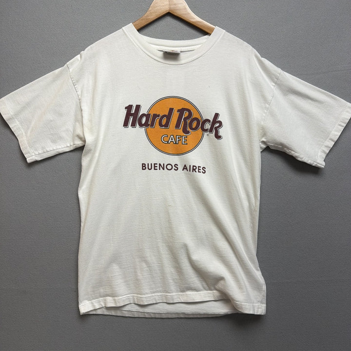 Vintage 90s Hard Rock Cafe Buenos Aires T Shirt Size Large