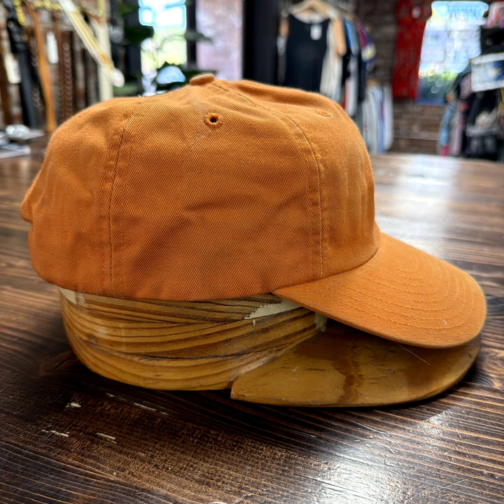 Vintage Nike Swoosh Orange Strapback Hat