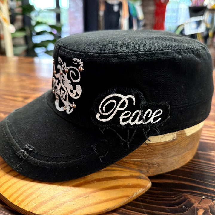 Y2K Peace Cadet Cap