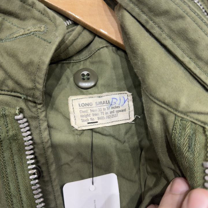 1967 US Military M-65 Vintage Military Jacket Small 60s