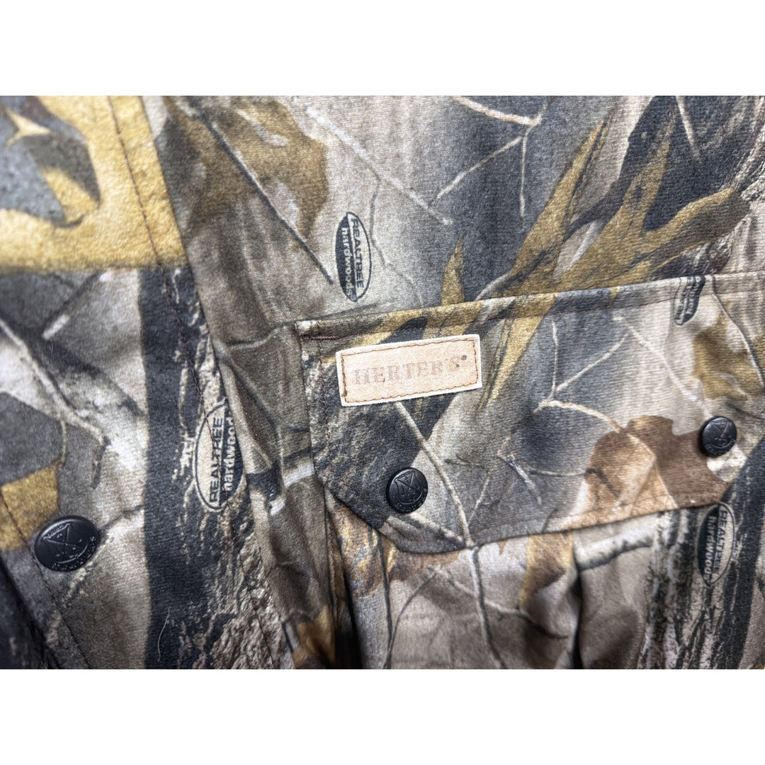 Herter's Realtree Camo Vintage Jacket Large 2000s