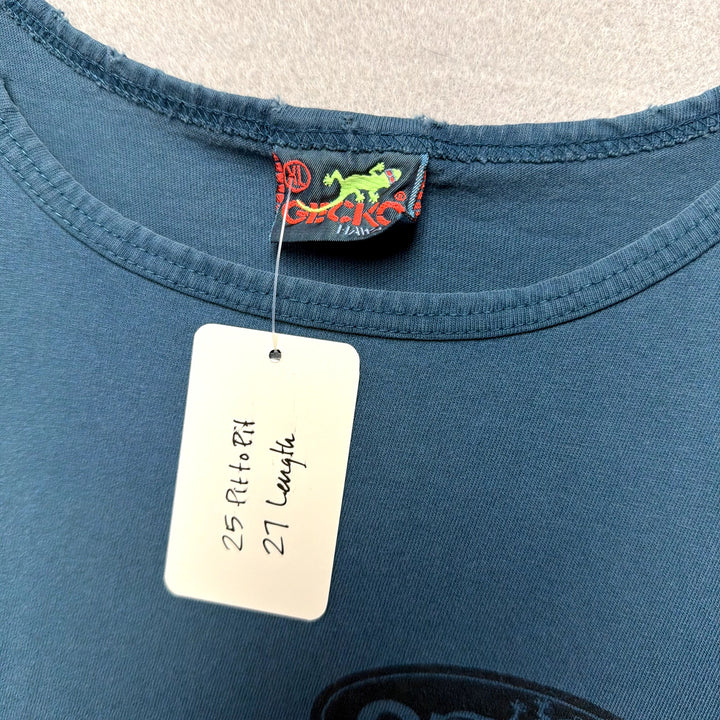 Vintage Gecko Hawaii Tank Top T Shirt Size XL