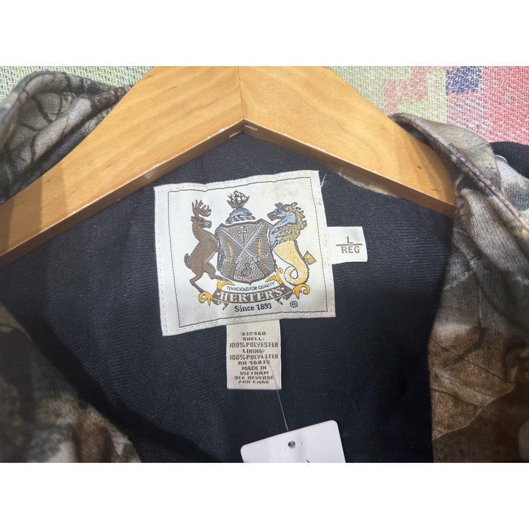 Herter's Realtree Camo Vintage Jacket Large 2000s